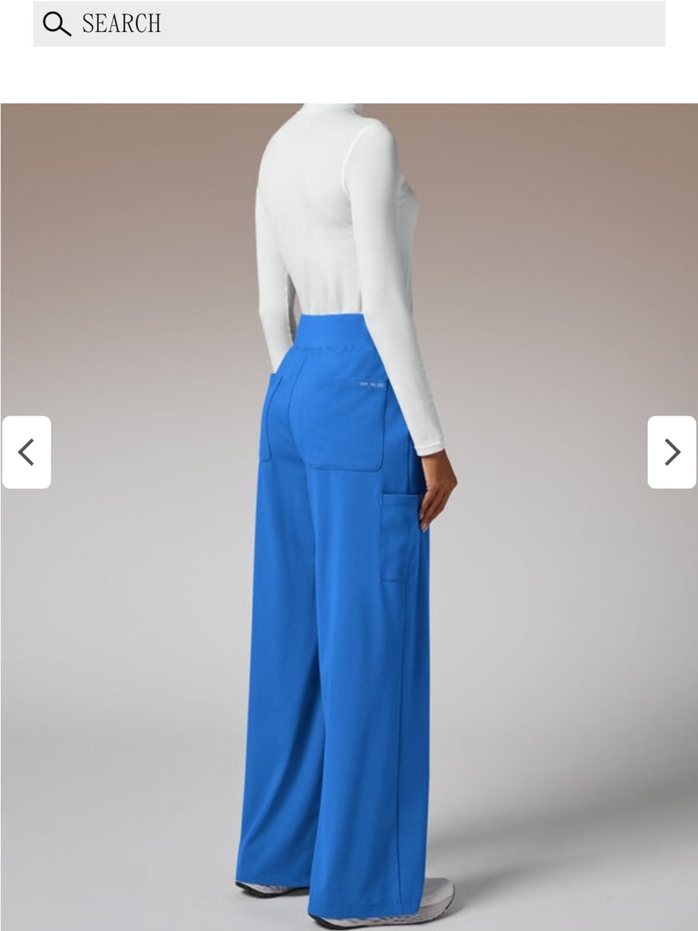 Hypothesis Wide leg Scrub Pants - Picture 8 of 8